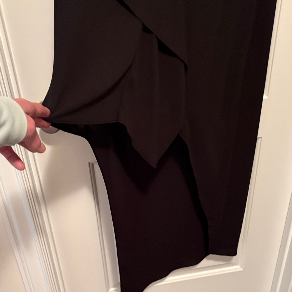 BCBGMaxAzria Black Asymmetrical Dress - Picture 2 of 5
